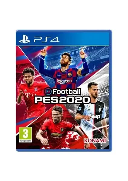PES 2020 PS4 Futbol Oyunu Gelişmiş Grafikler ve Gerçekçi Oyun Deneyimi Sunuyor