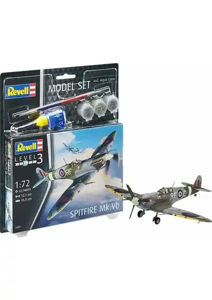 Revell Spitfire Model Seti 1:72 Ölçekli Detaylı ve Gerçekçi Uçak Modeli