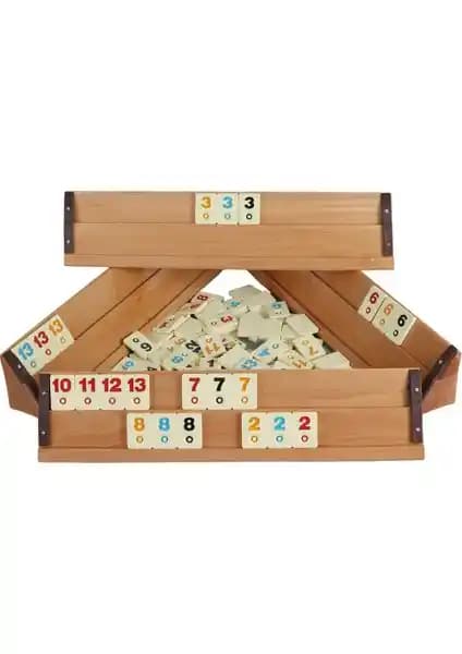 Sera Büyük Boy Ağaç Okey Takımı: Dayanıklı ve Şık Oyun Malzemeleri