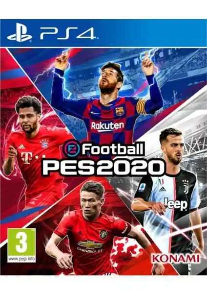 Sony PES 2020 PS4 Futbol Oyunu: Gerçekçi Grafikler ve Çoklu Oyuncu Deneyimi