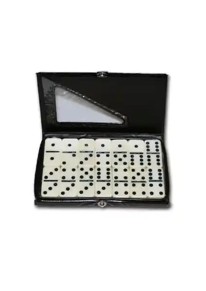 Star Çantalı Büyük Boy Domino Seti Dayanıklı ve Modern Tasarım İle Oyun Keyfi