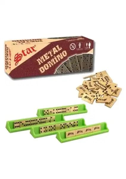 Star Metal Domino Pirinç Seti: Dayanıklı ve Estetik Masa Oyunu Seçenekleri