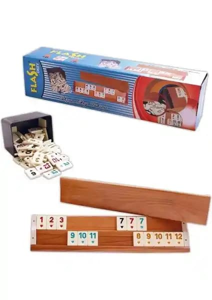 Star Oyun Aletleri Flash Ahşap Okey Takımı: Dayanıklı ve Estetik Oyun Seti