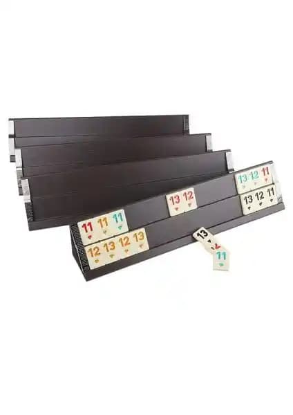 Star Premium Çantalı Ahşap Okey Takımı - Dayanıklı ve Şık Masa Oyunu Seti