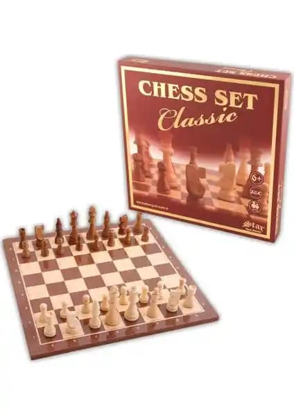 Star Satranç Klasik Büyük Boy: Estetik ve Fonksiyonellik Sunan Masa Oyunu