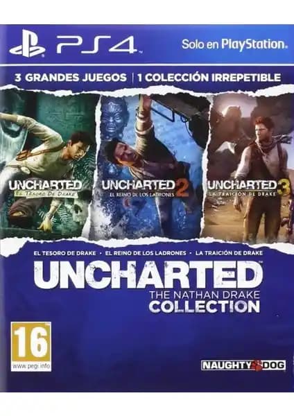 Uncharted: Nathan Drake Koleksiyonu PS4 Türkçe Altyazılı Macera ve Aksiyon Oyunu