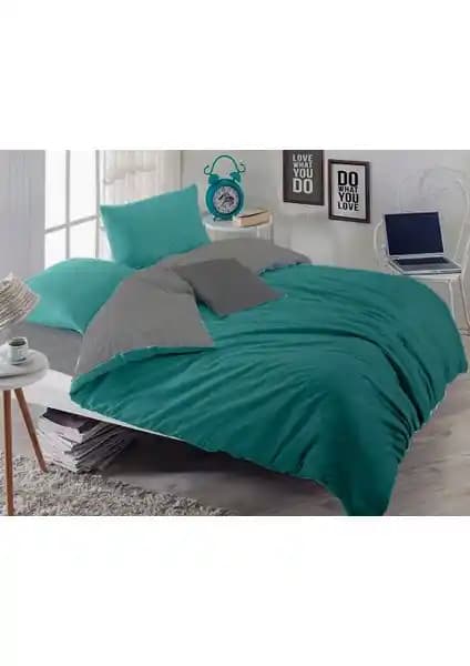 Always Çift Kişilik Çift Taraflı Pamuklu Nevresim Takımı—57 Tel Ranforce ile Konfor