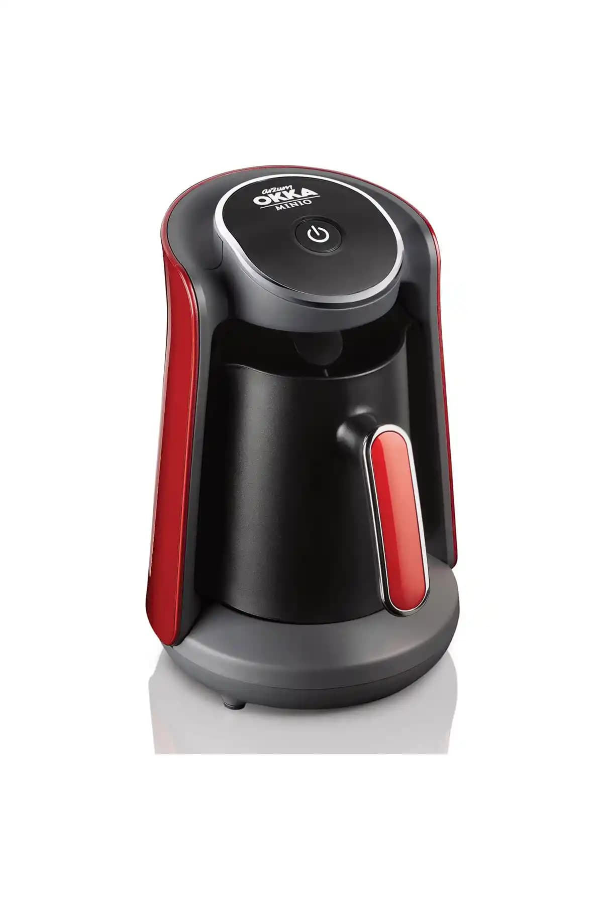 Arzum OKKA Minio Nar Renkli Türk Kahvesi Makinesi: 4 Fincan Kapasiteli Otomatik Pişirme