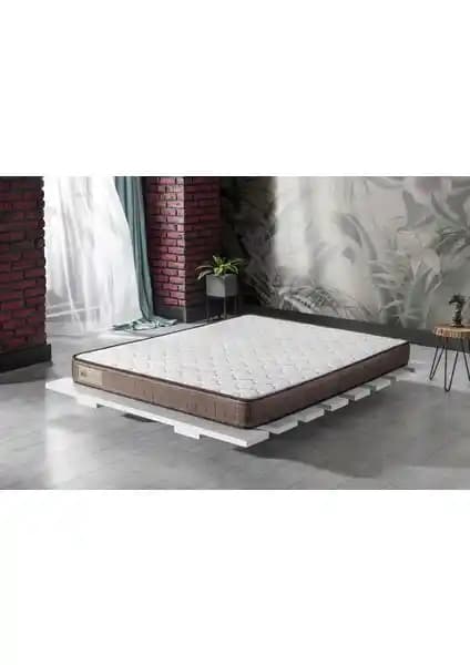 Bedpark Bed01 Çift Kişilik Organik Bambu Kumaşlı Visco Yatak — Yaysız Tasarım, 19 cm