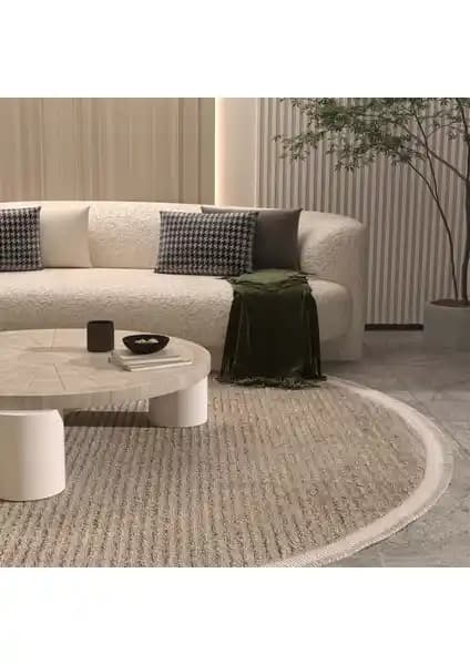 Cool Halı Vetrina 3602: Vizon Renkli Makine Dokuma Halı İçin Esnek Boyut Seçenekleri