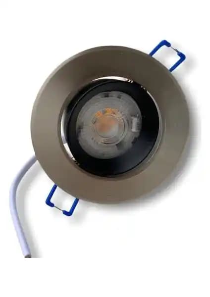 CT-5252-G ile İç Mekanda Saten Gövdeli 7W COB LED Düşük Profil Aydınlatması 3200K