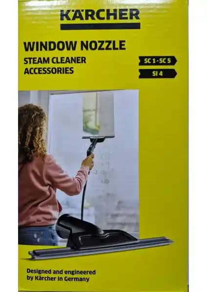 Karcher Cam Silme Aparatı: Buharlı Temizlikle Cam Yüzeylerinde Lekesiz Temizlik