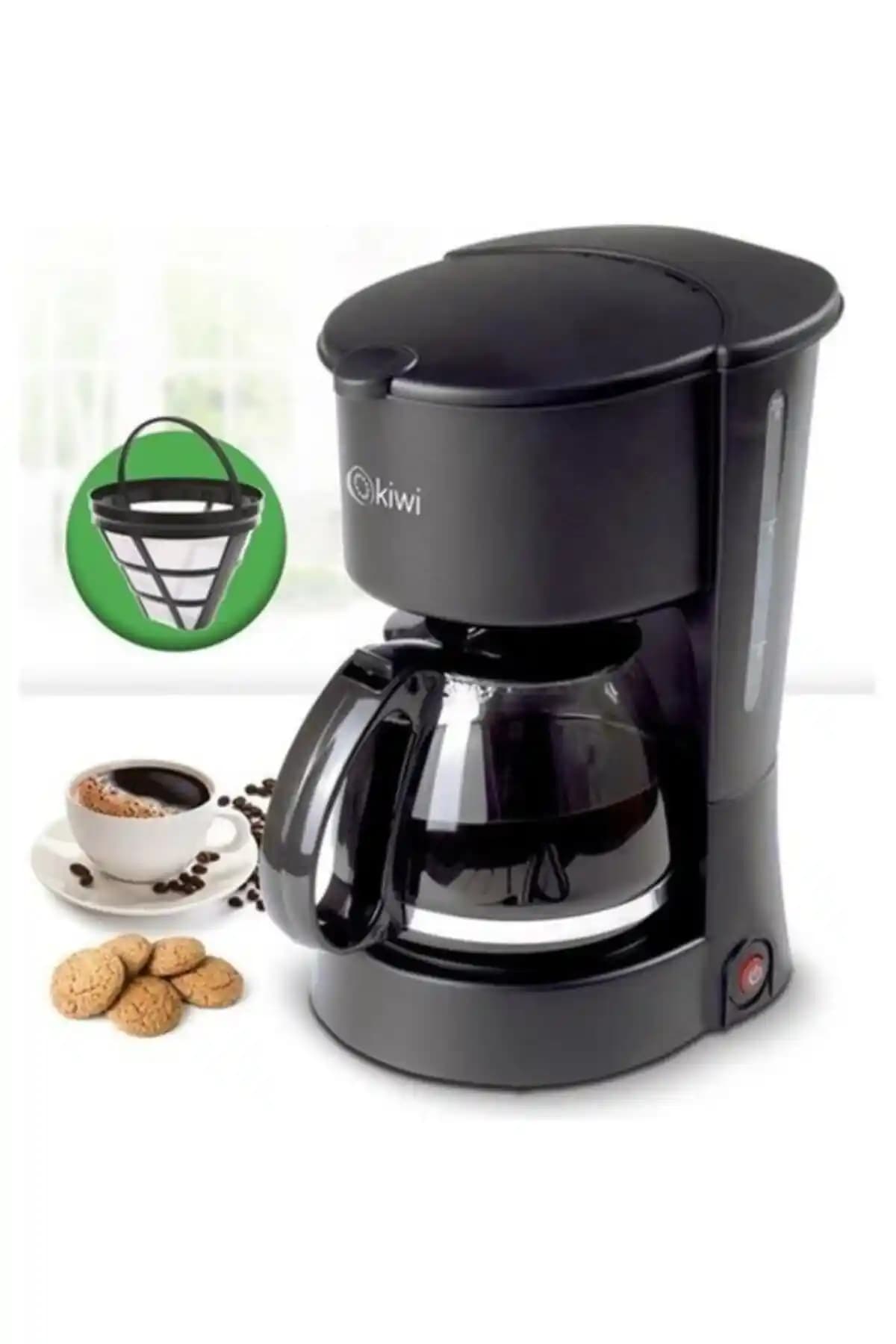 Kiwi KCM-7542 Filtre Kahve Makinesi Türkiye'de Üretilmiş Garantili Kompakt ve Hızlı Demleme