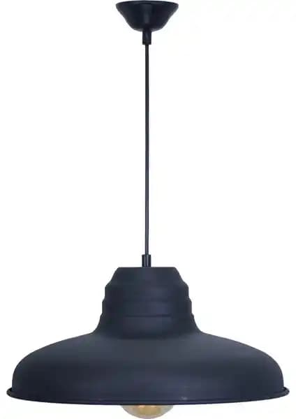 Lambadar Modern Metal Sarkıt Avize - Siyah Gövdeyle Ofis İçin Şık Aydınlatma