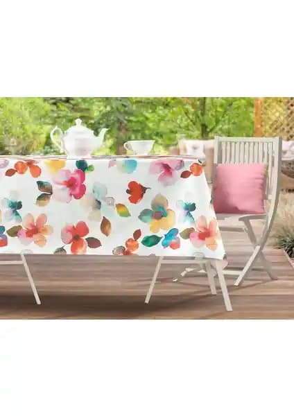 Madame Coco Ardi PVC Masa Örtüsü 140x200 cm – Renkli, Su Geçirmez, Türkiye Menşei