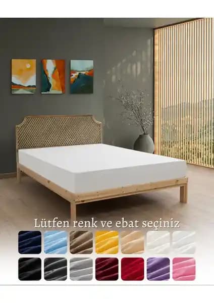 MODELHOME %100 Pamuk Penye Beyaz Lastikli Çarşaf Tek Kişilik 90x190 Özellikler