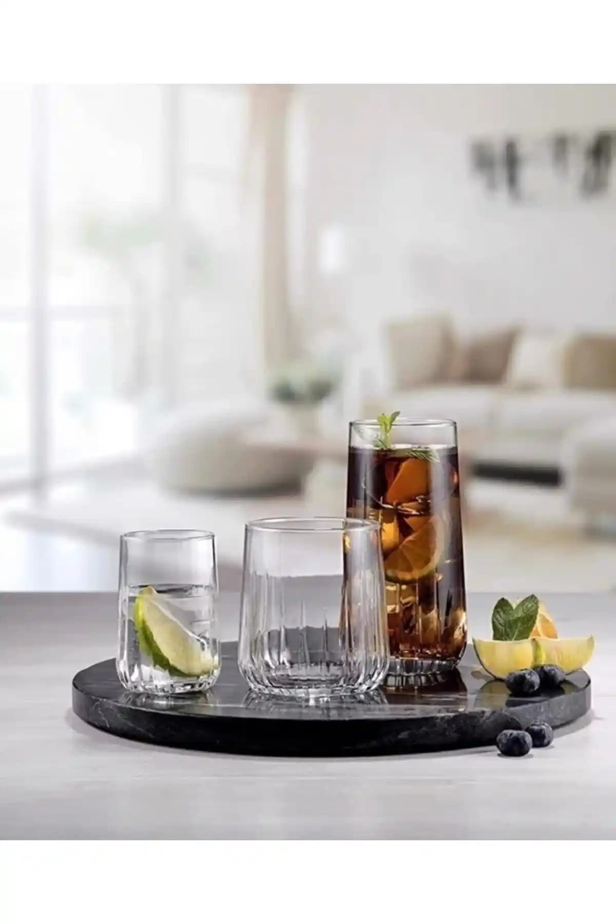 Paşabahçe Nova Su Bardak Takımı: Beyaz Cam, 360 ml Kapasiteli Şık ve Pratik Set