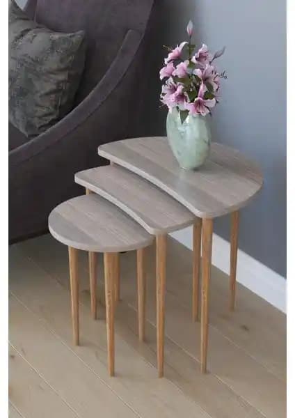 Remaks Moon 3'lü Zigon ve Servis Sehpası Cordoba: Özellikler ve Kullanım İncelemesi