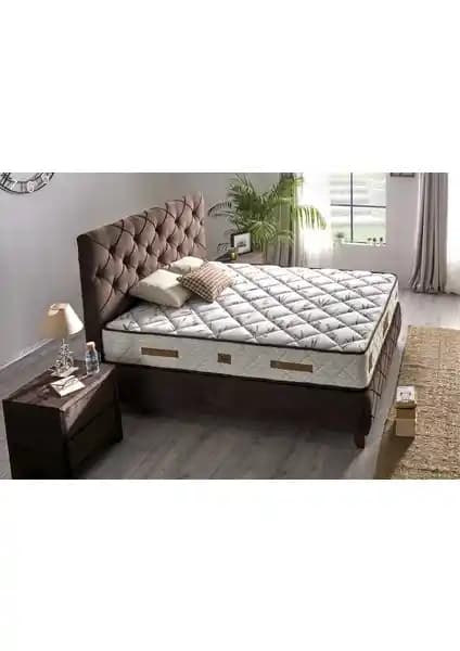 Serabed Bamboo Full Yaylı Yatak: Tek Kişilik 90x190 cm, Orta Sertlikte Konfor ve Sessizlik