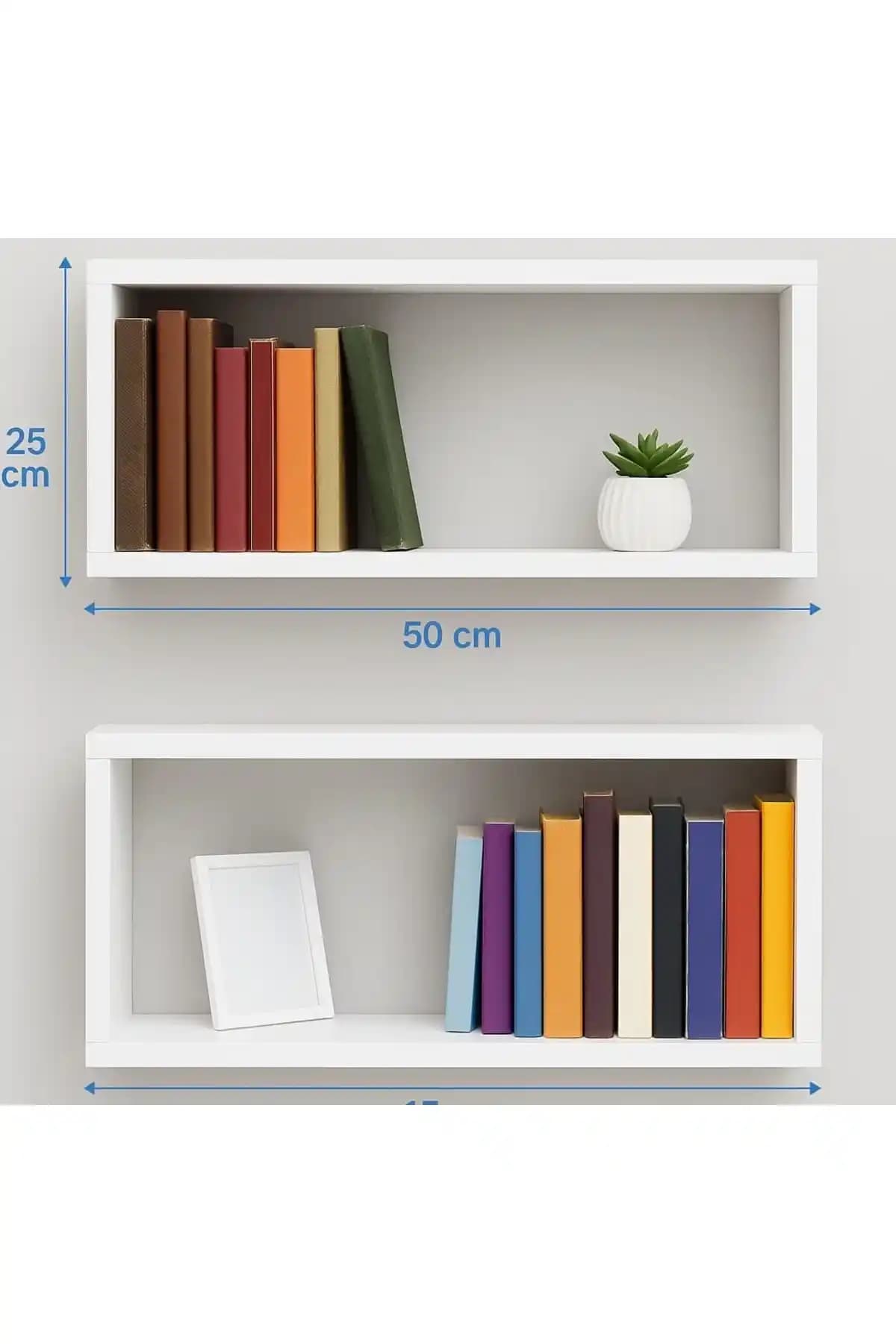 Arşe Duvara Monte Kitaplık Beyaz: Kompakt Tasarım ve Dayanıklı Suntalam Yapı İnceleme