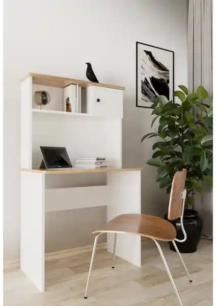 EVDEMO Milas Çalışma Masası: Suntalam Yonga Levha, E1 Standardı ve 2 Yıllık Garanti