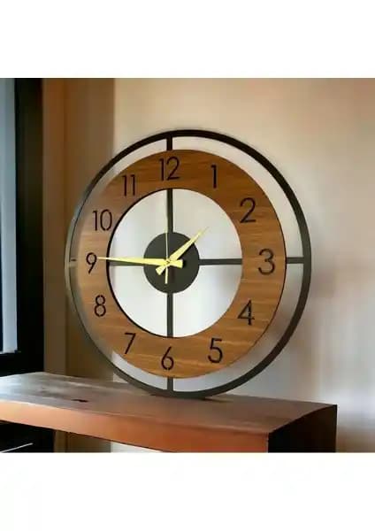 AA Shop Ahşap Siyah Ceviz ve English Home Verna Plastik Duvar Saatleri Karşılaştırması