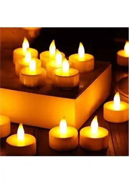 Alshop LED Mum ve Tvshopmarket 12 Li Led Tealight Mum Karşılaştırması