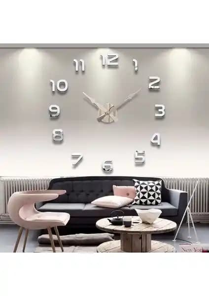 Dıy Clock Yeni Nesil 3D Duvar Saati Model 4 Modern Tasarım ve Dayanıklılık Özellikleri