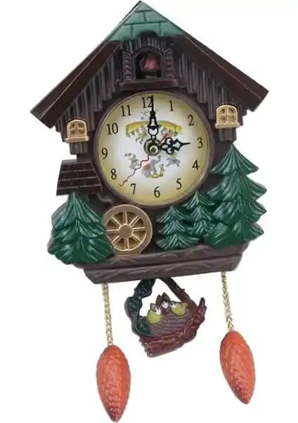 Elaccent F Fityle Vintage Guguklu Saat: Dekoratif ve Eğlenceli Duvar Saati Seçenekleri