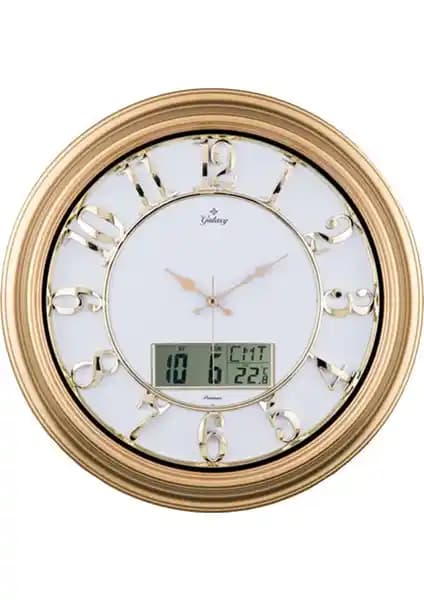 Galaxy Gold Büyük Dijital Takvimli Saat: Şık ve Fonksiyonel Tasarım Özellikleri