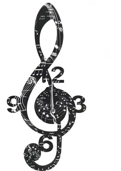 Good Time Sol Anahtarı Dekoratif Duvar Saati Modern ve Şık Tasarımıyla Öne Çıkar