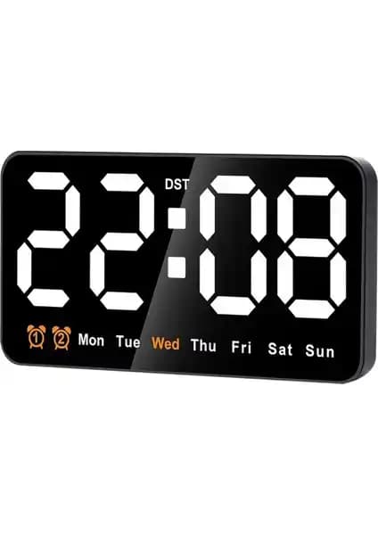 Hermoso Dijital Duvar Saati Modern İç Mekan Dekorasyonu İçin Fonksiyonel ve Şık Tasarım