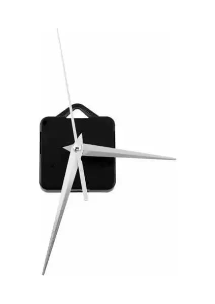 Kayıkcı Akar Siyah Metal Saat Mekanizma Seti Modern ve Dayanıklı Tasarım