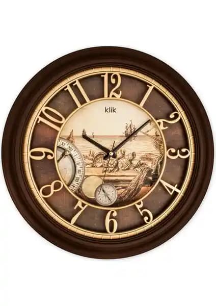 Klik Babil Kalyon Dekoratif Duvar Saati: Estetik ve Fonksiyonellik Bir Arada