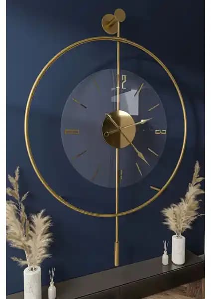 MetaQuartz Aksesuar Modern ve Şık Büyük Boy Duvar Saati Tasarımı ve Özellikleri