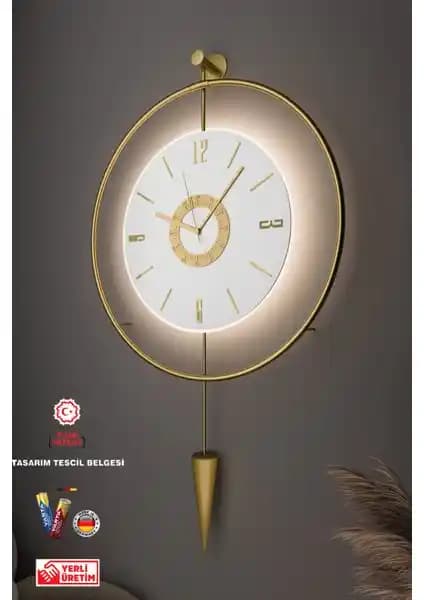 MetaQuartz Masippi Dekoratif Metal Duvar Saati Estetik ve Dayanıklı Tasarımıyla Modern Mekanlara Uyum Sağlar