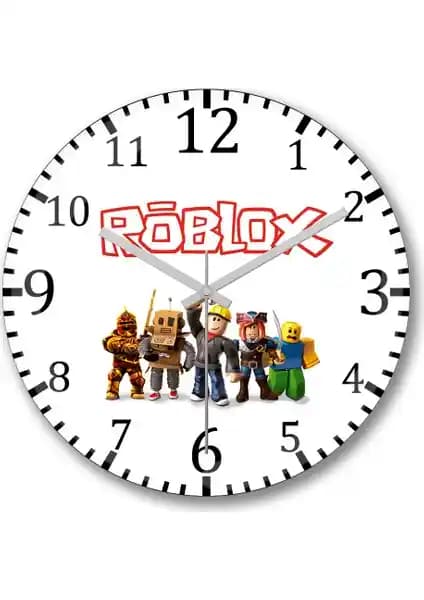 Roblox Temalı Duvar Saati Modern ve Şık Tasarımıyla Dekorasyonunuza Yenilik Katar
