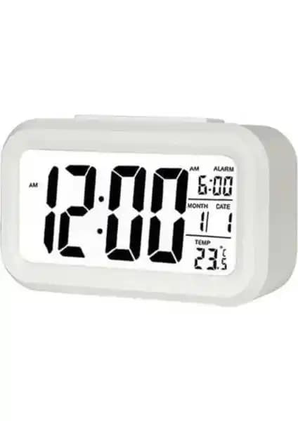 Sanec Akıllı Dijital Masa Saati: Modern Tasarım ve Çok Fonksiyonlu Özellikler