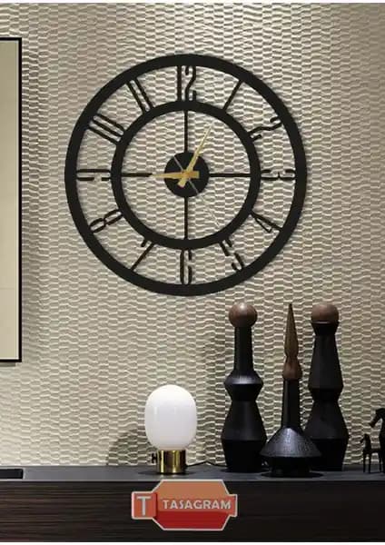 Tasagram 50 cm Metal Duvar Saati: Modern ve Dayanıklı Dekoratif Saat Özellikleri ve Tasarımı