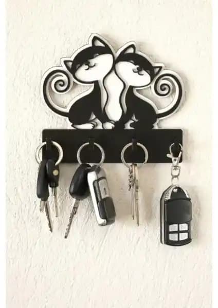 Ümra Lazer MDF Duvar Askılığı Modern ve Şık Dekoratif Tasarım