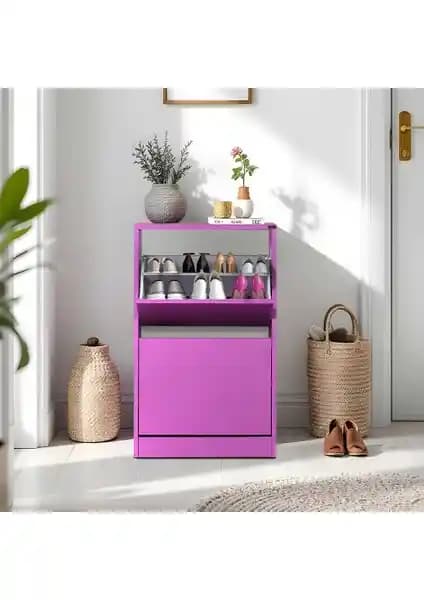 Adore Flat Duo 2 Katlı ve 3 Katlı Ayakkabılık Dolapları: Boyut ve Kapasite Karşılaştırması