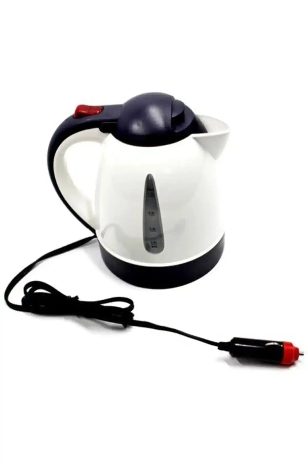 Daxom 1 Litre 24 Volt Araç İçi Su Isıtıcı Kettle – Hızlı ve Güvenli Isıtma