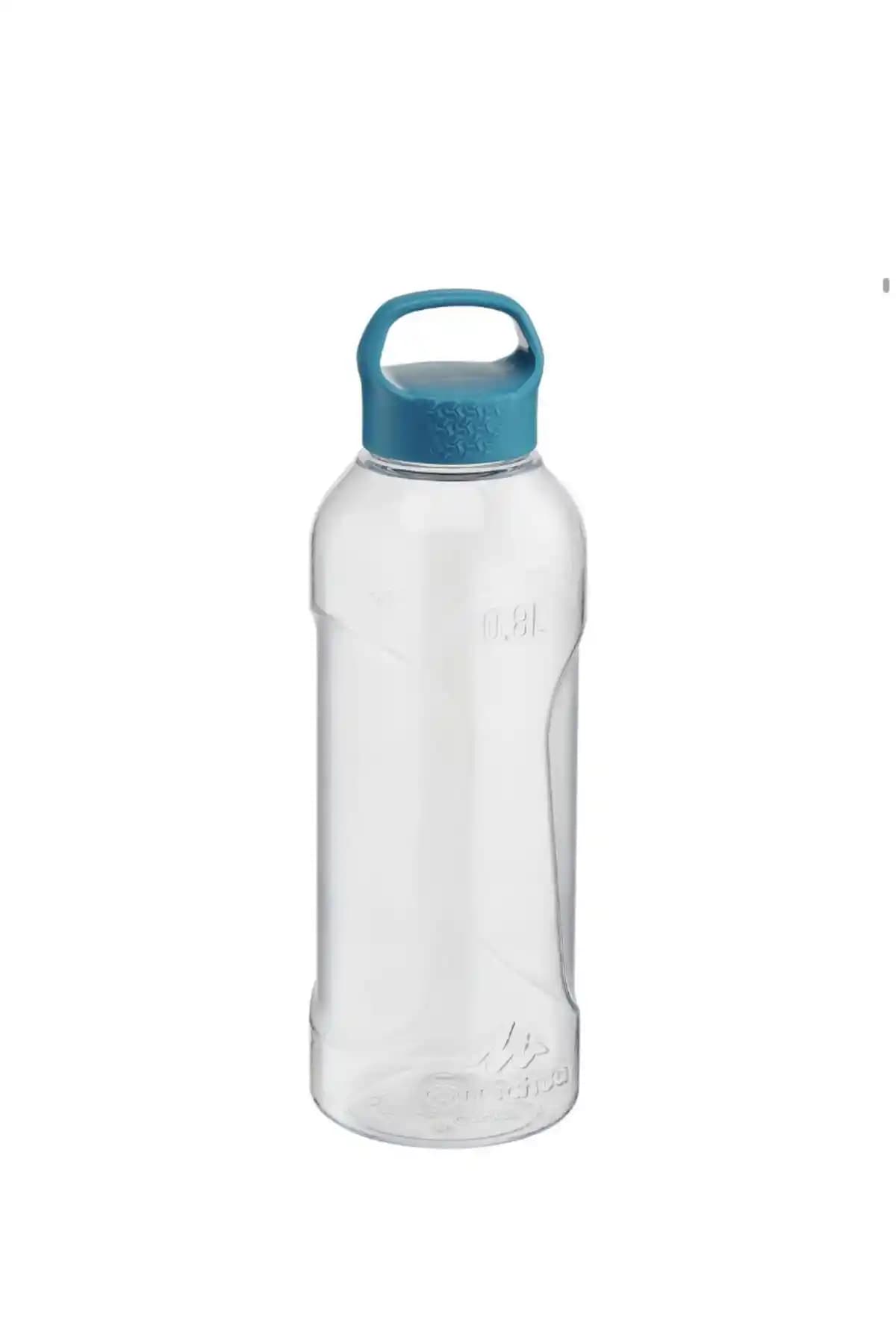 Decathlon Outdoor Spor ve Okul Plastik Suluk ve Matara Mh100 - 0,8 Litre Dayanıklı ve Pratik