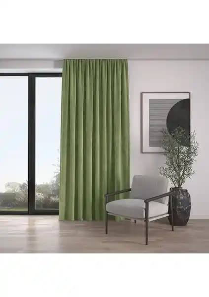 Demor Home Kadife Yeşil ve Devor Taş Rengi Fon Perdeler: Detaylı Karşılaştırma