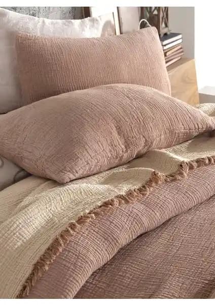 Destiny Hometex ve Natural Meet Maya: Çift Kişilik 4 Katlı Müslin Yatak Örtüsü Karşılaştırması