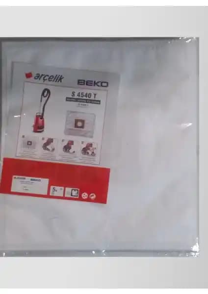 Dogant Arçelik S 4540 T Sentetik Süpürge Torbası: Dayanıklı ve Hijyenik Temizlik Çözümü