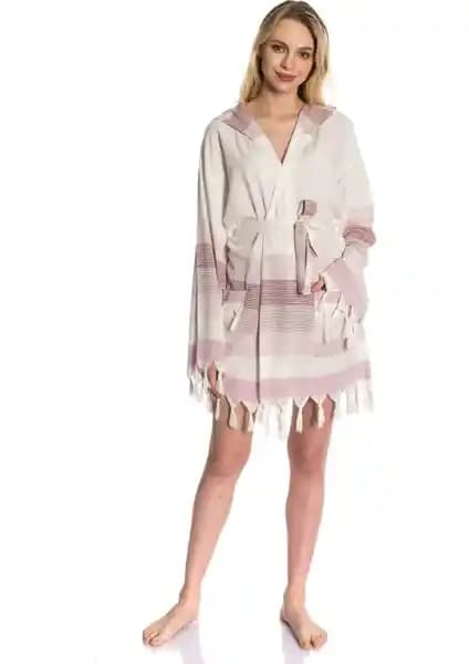 Dokubba Pamuklu Peştemal Bornoz ve Ephemeris Ponpon Peştamal Bornoz Karşılaştırması