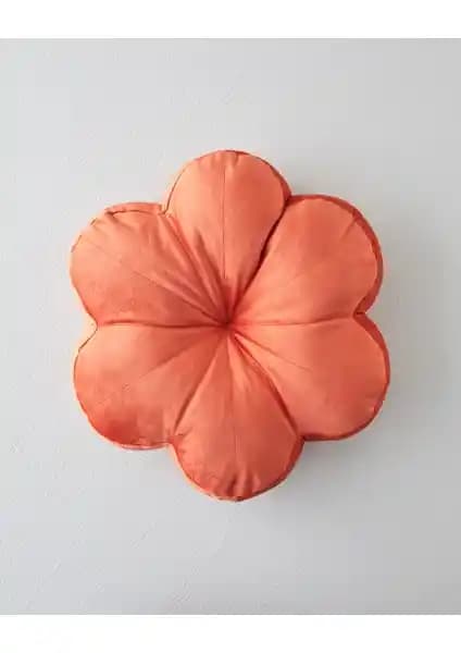 English Home Artistic Bloom Kiremit Renkli Dekoratif Kırlent 40x30 cm