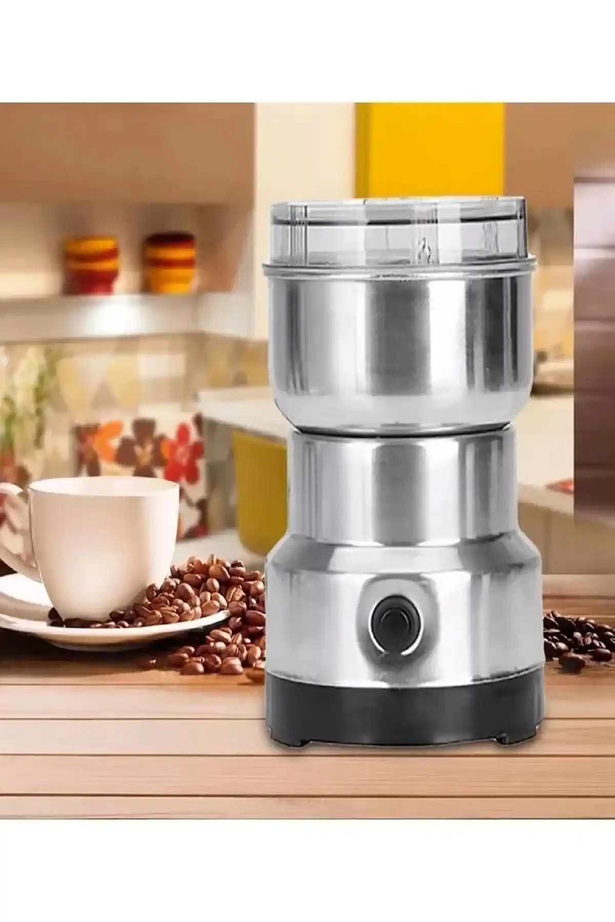 Genel Markalar Elektrikli Kahve ve Baharat Öğütücü: Dayanıklı Çelik Ev Tipi Değirmen