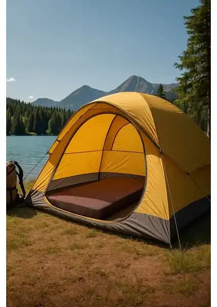 Homedius Visco Akıllı Sünger Kılıflı Kamp Yatağı ile Konforlu ve Destekleyici Uyku